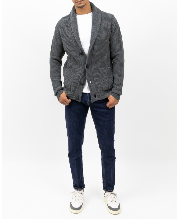 Rakki - Cardigan Renegade Antracite Uomo  RENEGADE ANTRACITE I25