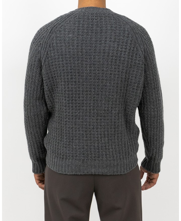 Rakki - Maglia Scollo V Grigia Uomo MADLY ANTRACITE I25