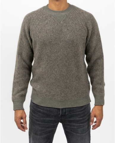 Rakki - Maglia Girocollo Virgil Castoro Uomo  VIRGIL CASTORO I25