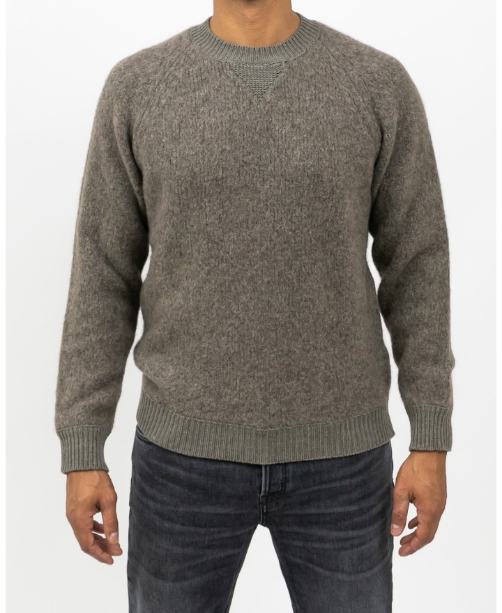 Rakki - Maglia Girocollo Virgil Castoro Uomo  VIRGIL CASTORO I25