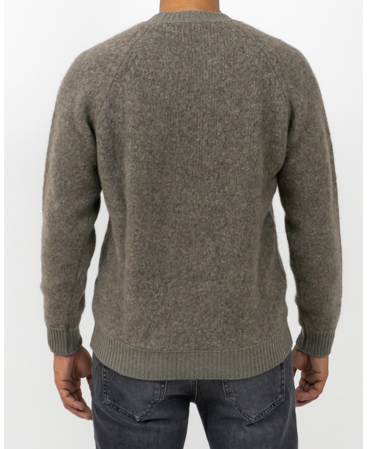 Rakki - Maglia Girocollo Virgil Castoro Uomo  VIRGIL CASTORO I25