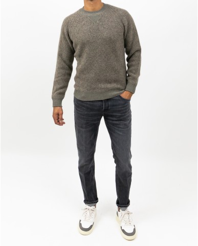 Rakki - Maglia Girocollo Virgil Castoro Uomo  VIRGIL CASTORO I25