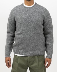 Settefili - Men's Gray Crew Neck RAVEL6H VE7 I25