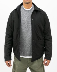 A Trip In A Bag - Giacca Camicia Reversibile Nera Uomo ATD6820 004 BLACK I25