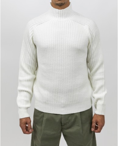 A Trip In A Bag - Lupetto Bianca Uomo ATF7030 012 IVORY I25