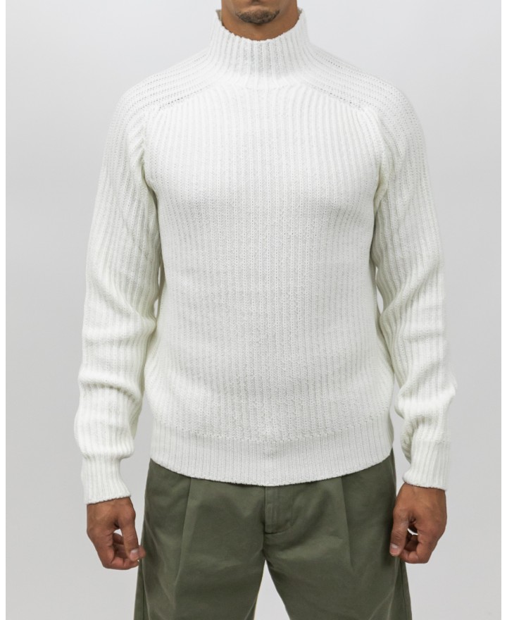 A Trip In A Bag - Lupetto Bianca Uomo ATF7030 012 IVORY I25