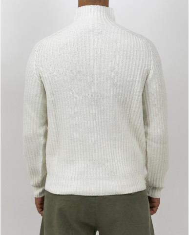 A Trip In A Bag - Lupetto Bianca Uomo ATF7030 012 IVORY I25