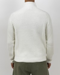 A Trip In A Bag - Lupetto Bianca Uomo ATF7030 012 IVORY I25