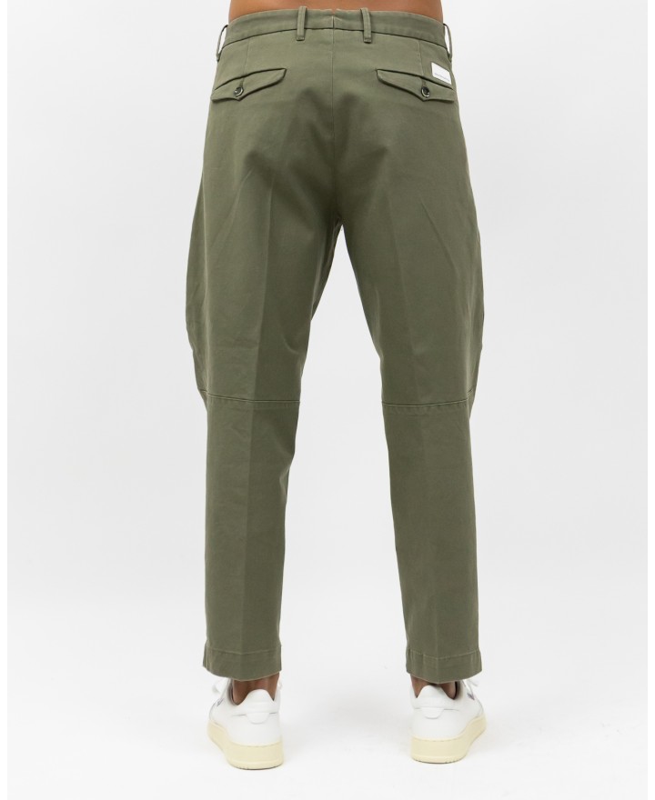 Nine In The Morning - Giulio Oliva Men's Trousers GIG23SQ A13 OLIVA I25