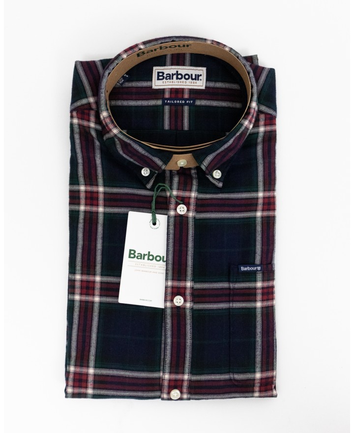 Barbour - Camicia Blu/Rossa Uomo MSH4995 BL53 I25