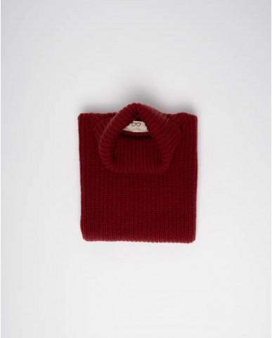 Davantino - Collo Alto Lana Bordeaux Donna DAV01 02 BORDEAUX I25