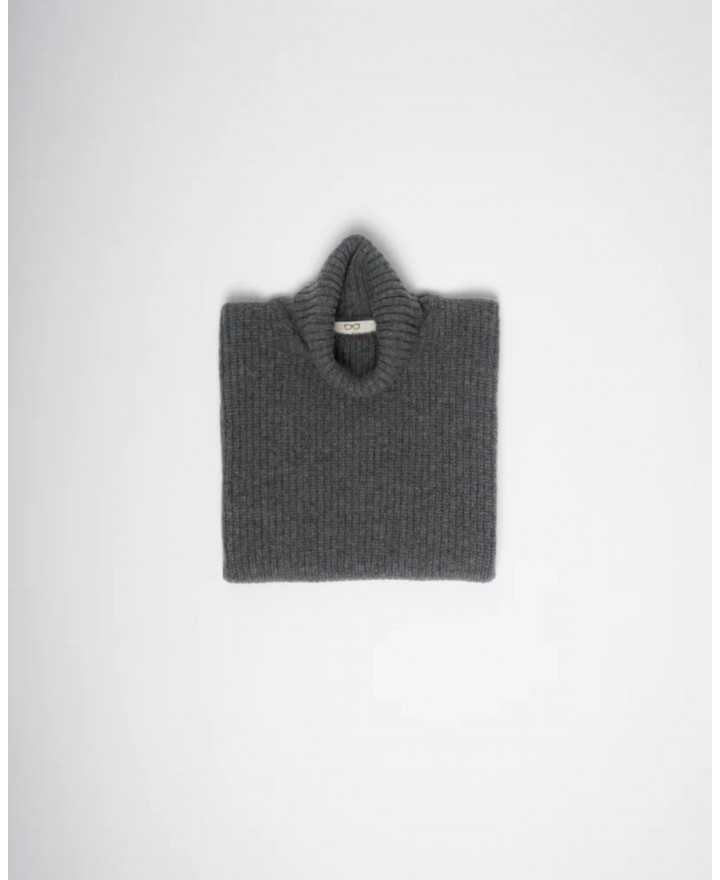 Davantino - Collo Alto Lana Grigio Donna DAV01 04 GRIGIO I25