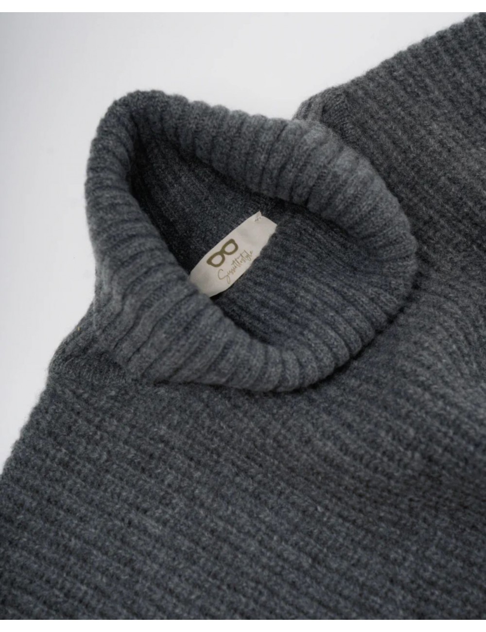 Davantino - Collo Alto Lana Grigio Donna DAV01 04 GRIGIO I25