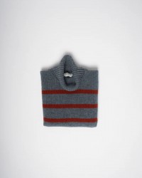 Davantino - Collo Alto Lana Grigio/Bruciato Donna DAV01R VAR.08 GRIGIO I25