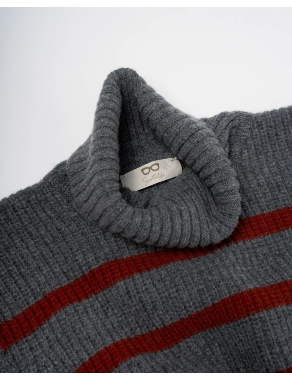 Davantino - Collo Alto Lana Grigio/Bruciato Donna DAV01R VAR.08 GRIGIO I25