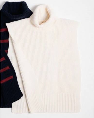 Davantino - Collo Alto Lana Bianco Donna DAV01 01 BIANCO I25