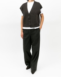 Peserico - Gilet Lana Cashmere Marrone Donna S99418F12 851 I25