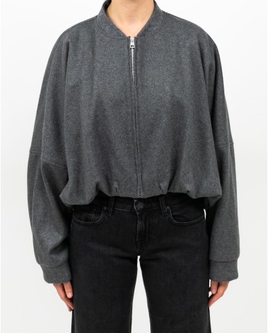 Tela - Giacca Crop Ferdi Grigia Donna 520003 V030 GRIGIO I25