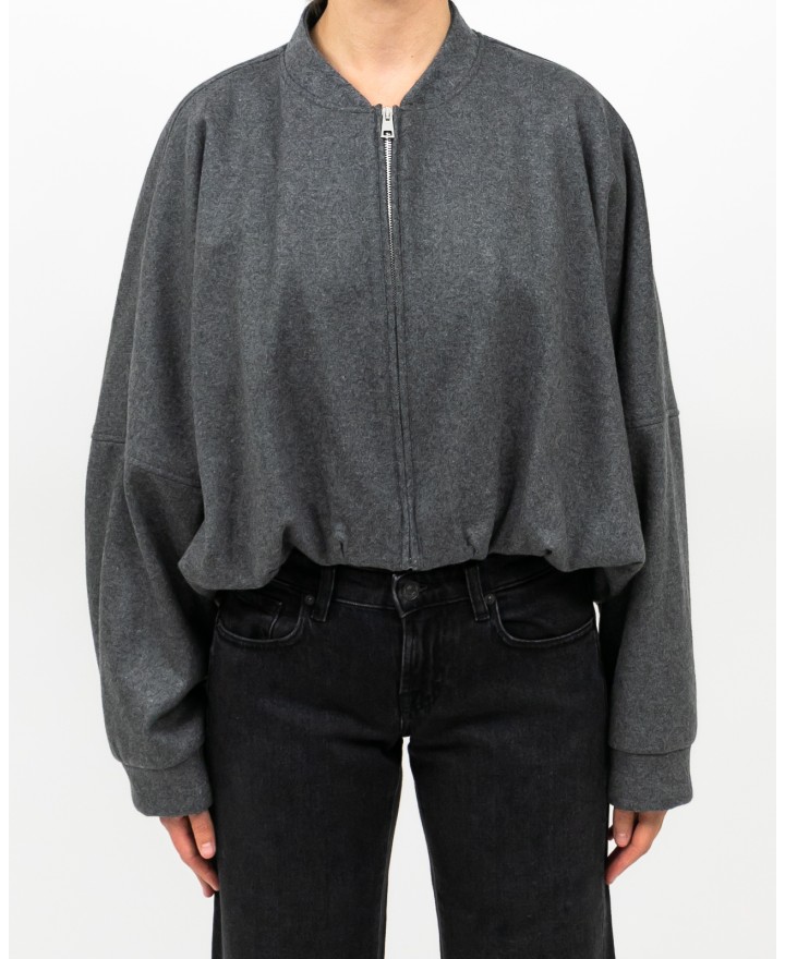 Tela - Giacca Crop Ferdi Grigia Donna 520003 V030 GRIGIO I25