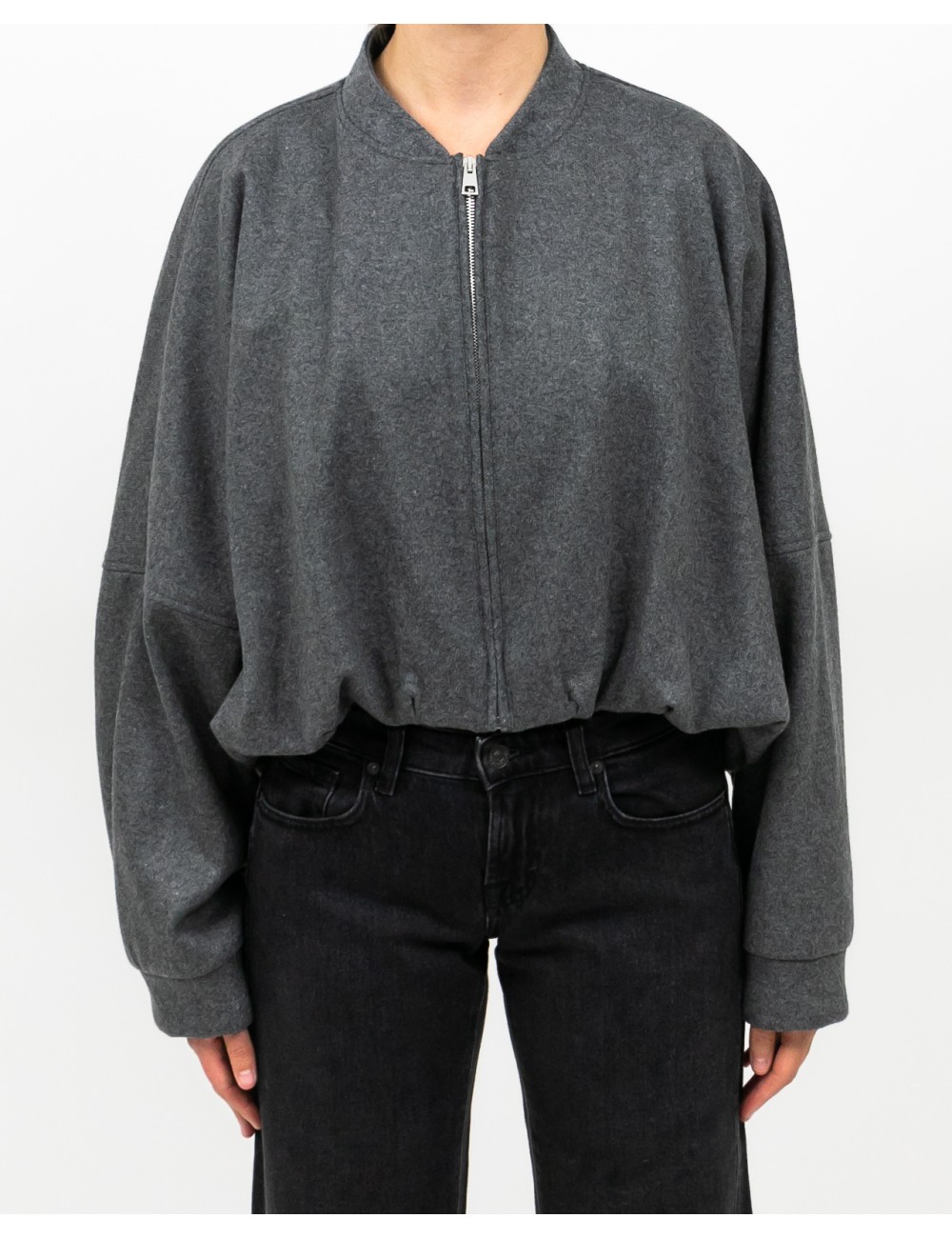 Tela - Giacca Crop Ferdi Grigia Donna 520003 V030 GRIGIO I25