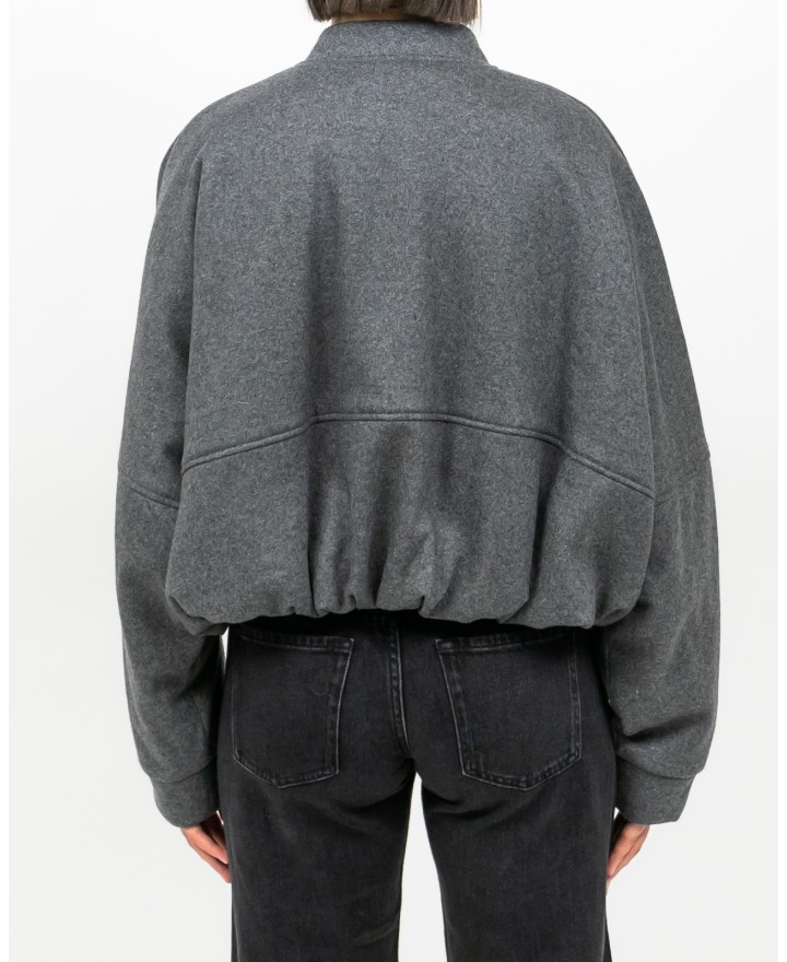 Tela - Giacca Crop Ferdi Grigia Donna 520003 V030 GRIGIO I25