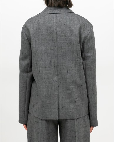 Tela - Giacca Monopetto Solare Grigia Donna 060118 V001 GRIGIO I25