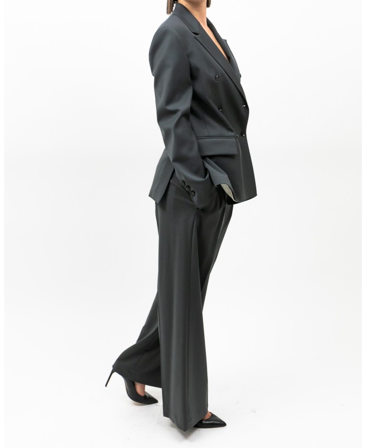 Tela - Giacca Doppiopetto Soho Grigia Donna 060096 V092 GRIGIO I25