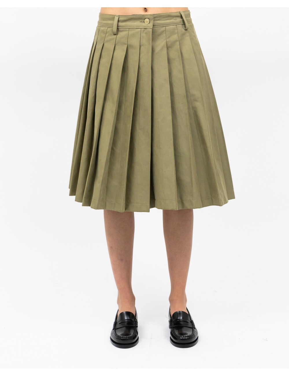 Seven - Gonna Pieghe Midi Camel Donna 7UZ50F07 U71A8 I25