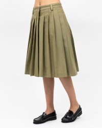 Seven - Gonna Pieghe Midi Camel Donna 7UZ50F07 U71A8 I25