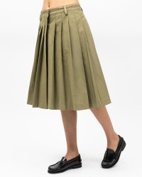 Seven - Gonna Pieghe Midi Camel Donna 7UZ50F07 U71A8 I25