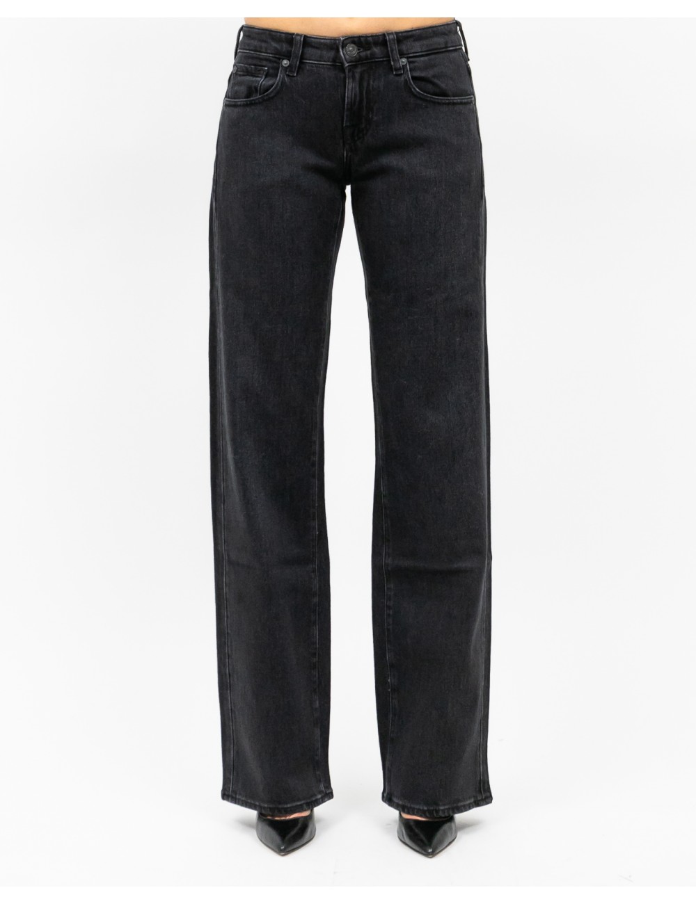 Seven - Jeans Thunder Denim Nero Donna 7UD70C31 U71O3 I25