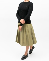 Polo Ralph Lauren - Maglia Treccia Nera Donna 211971865005 I25