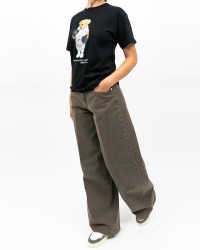 Polo Ralph Lauren - T-shirt Bear Nera Donna 211971709001 I25