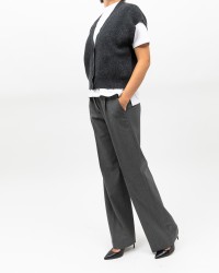 Peserico - Gilet Lana Cashmere Grigio Donna S99418F12 073 I25