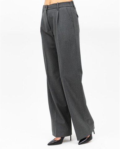 Nine In The Morning - Pantalone Blenda Grigio Donna BLD22 S37 KETTE I25