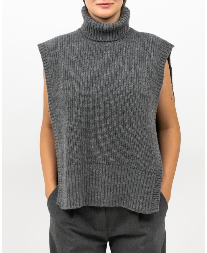 Davantino - Collo Alto Lana Grigio Donna DAV01 04 GRIGIO I25