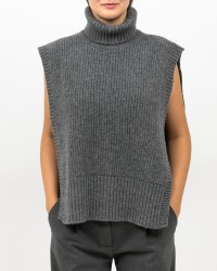 Davantino - Collo Alto Lana Grigio Donna DAV01 04 GRIGIO I25