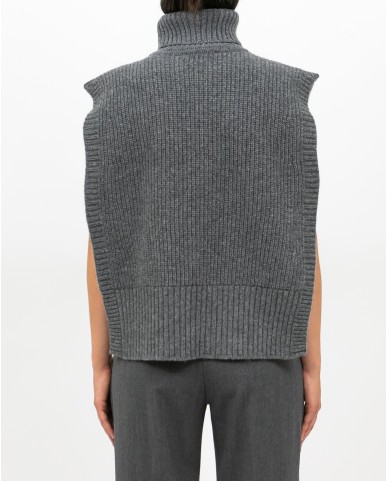 Davantino - Collo Alto Lana Grigio Donna DAV01 04 GRIGIO I25