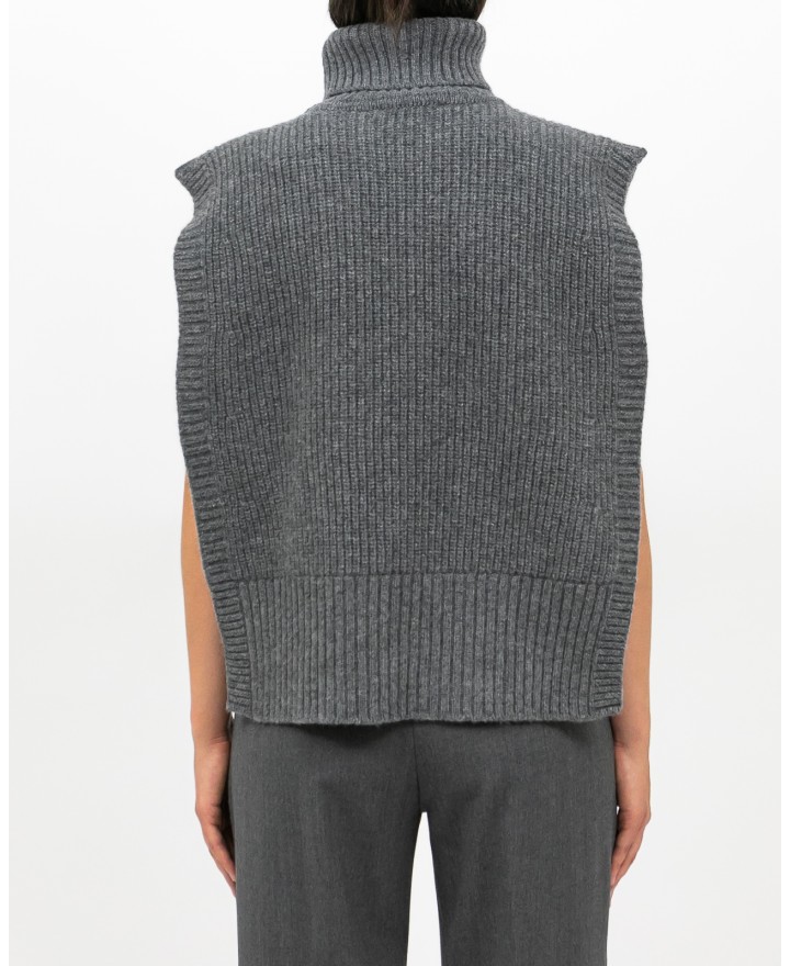 Davantino - Collo Alto Lana Grigio Donna DAV01 04 GRIGIO I25