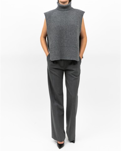 Davantino - Collo Alto Lana Grigio Donna DAV01 04 GRIGIO I25