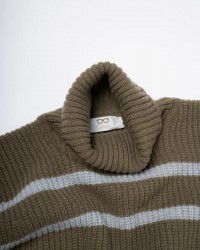 Davantino - Collo Alto Lana Militare/Perla DonnaDAV01R MIL/PERLA I25