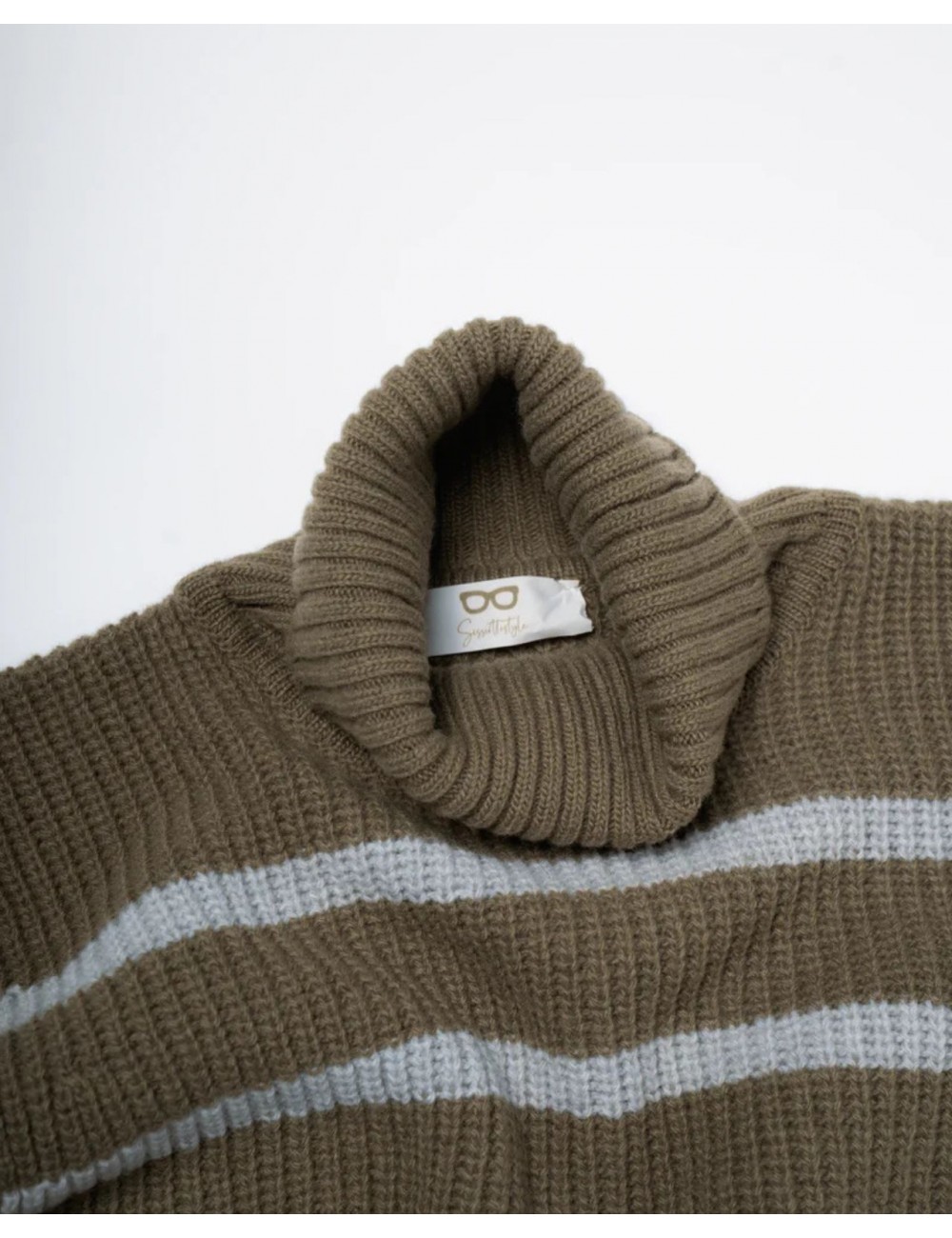 Davantino - Collo Alto Lana Militare/Perla DonnaDAV01R MIL/PERLA I25