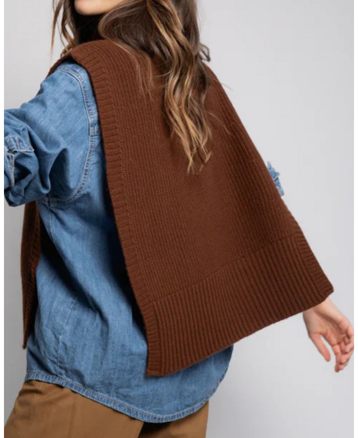 Davantino - Collo Alto Lana Moro Donna DAV01 MORO I25