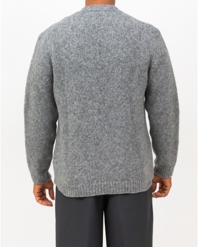 Settefili - Men's Gray Cardigan RAVEL6CA VE7 I25