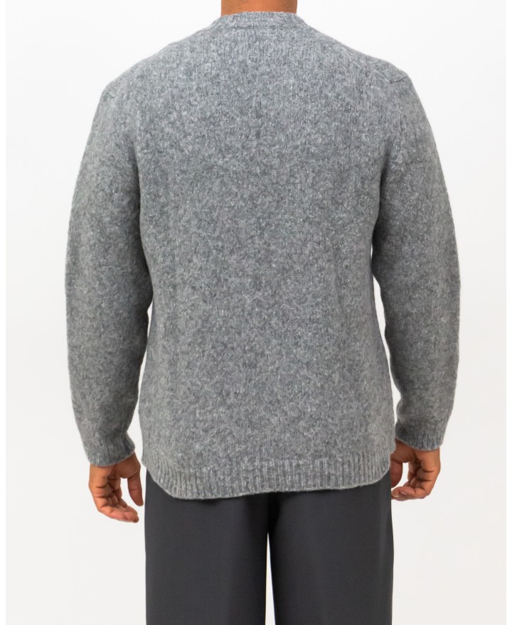 Settefili - Men's Gray Cardigan RAVEL6CA VE7 I25