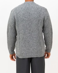 Settefili - Men's Gray Cardigan RAVEL6CA VE7 I25
