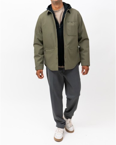 AdHoc - Giacca Camicia Beige Uomo 135I520 A1 09 BEIGE I25