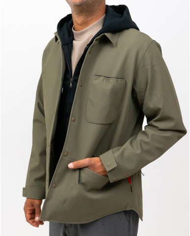 AdHoc - Giacca Camicia Beige Uomo 135I520 A1 09 BEIGE I25