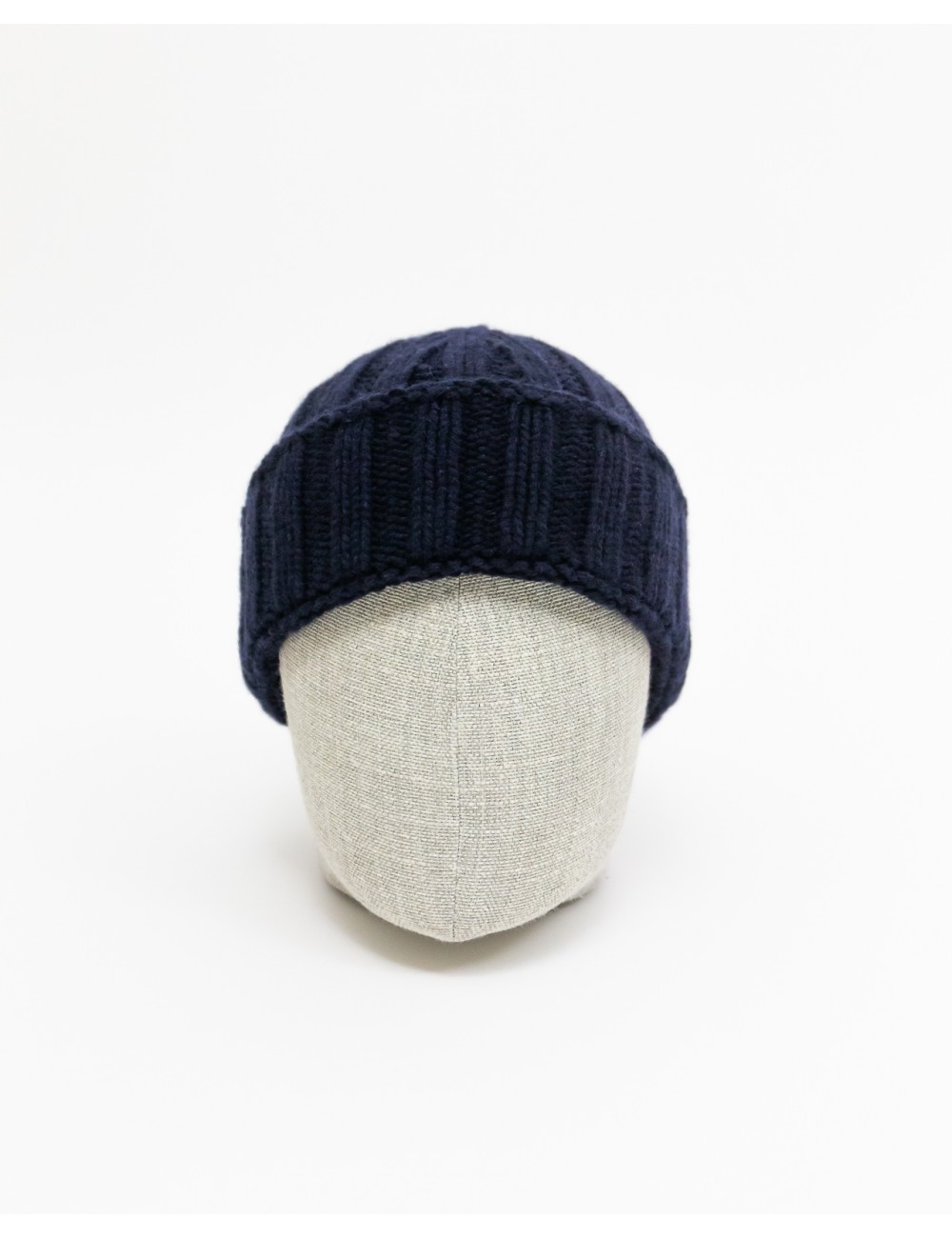 Aragona - Berretto Cashmere Costa Larga Blu Notte A2801TF 330 BLU NOTT I25