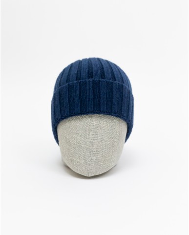 Aragona - Berretto Cashmere Costa Stretta Oceano A1030TF 666 OCEANO I25